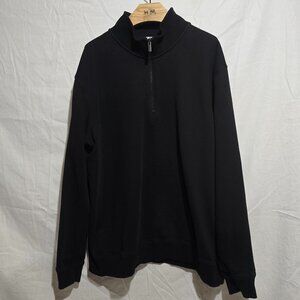 SON Son of a Tailor DENMARK 1/2 Zip Sweatshirt - Black